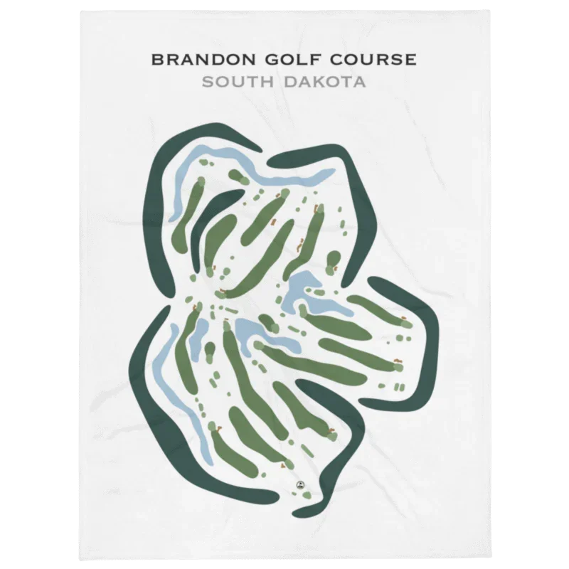 Brandon Golf Course, South Dakota - Printed Golf Courses