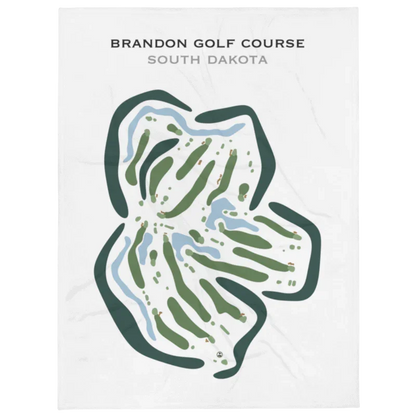 Brandon Golf Course, South Dakota - Printed Golf Courses