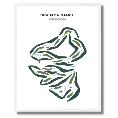 Brasada Ranch, Oregon - Printed Golf Courses