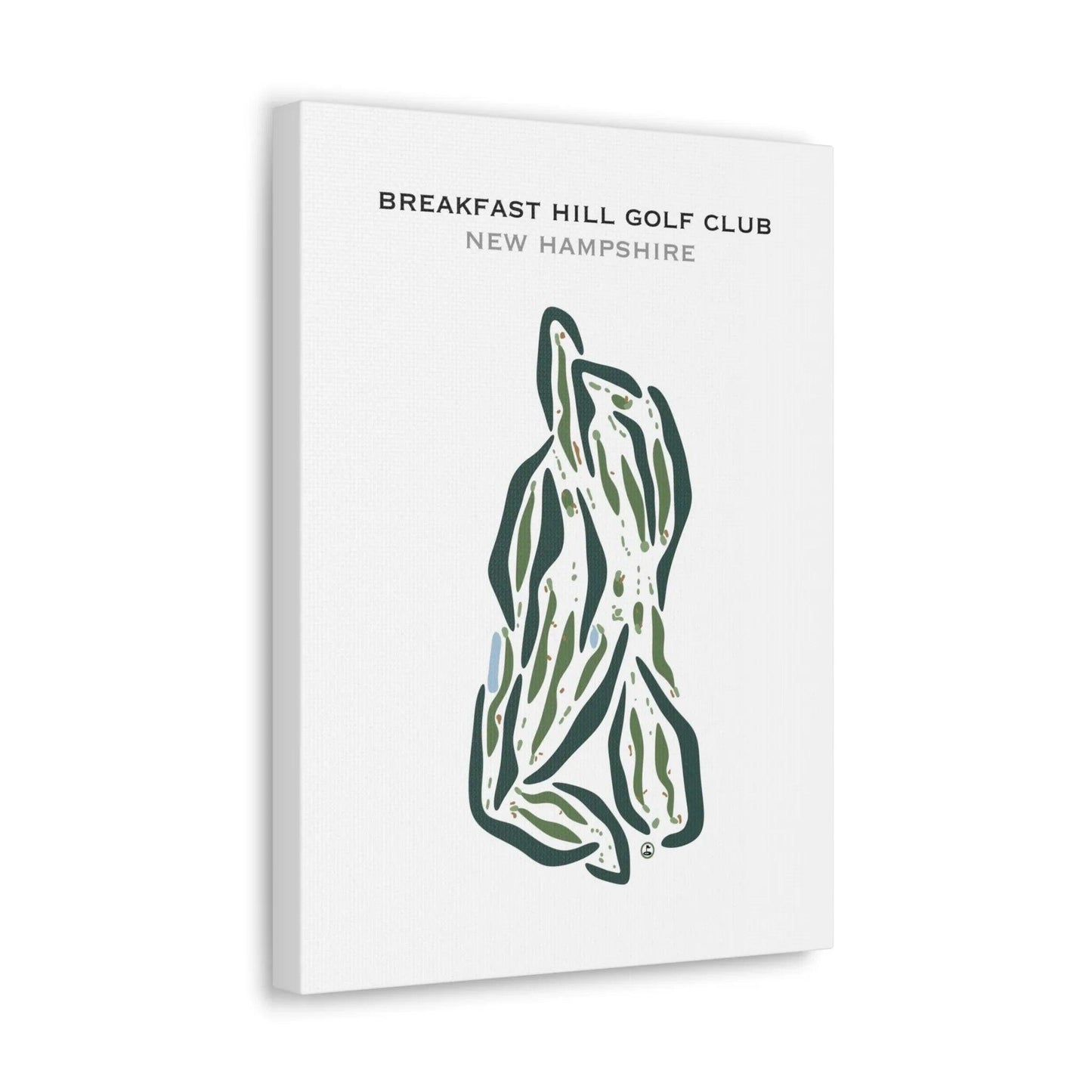Breakfast Hill Golf Club, New Hampshire - Printed Golf Courses