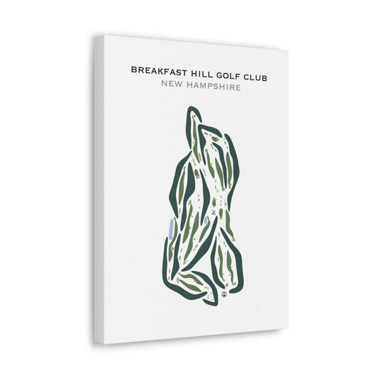 Breakfast Hill Golf Club, New Hampshire - Printed Golf Courses