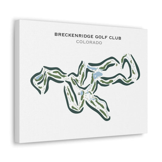 Breckenridge Golf Club, Colorado - Printed Golf Course