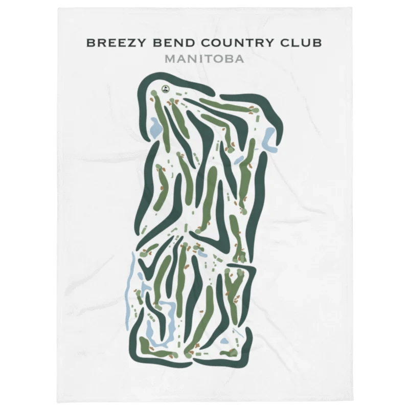 Breezy Bend Country Club, Canada - Printed Golf Courses