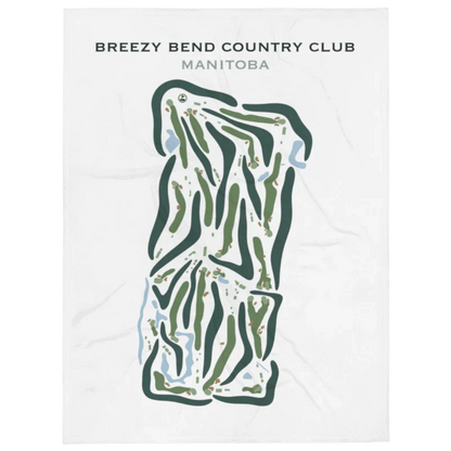 Breezy Bend Country Club, Canada - Printed Golf Courses