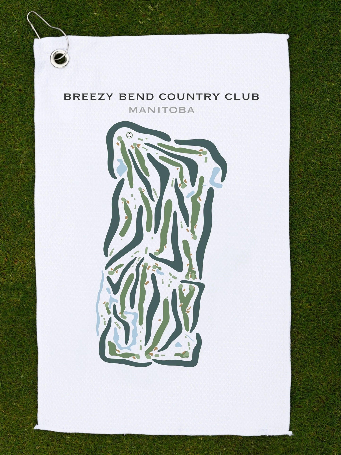Breezy Bend Country Club, Canada - Printed Golf Courses