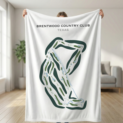 Brentwood Country Club, Texas - Printed Golf Courses
