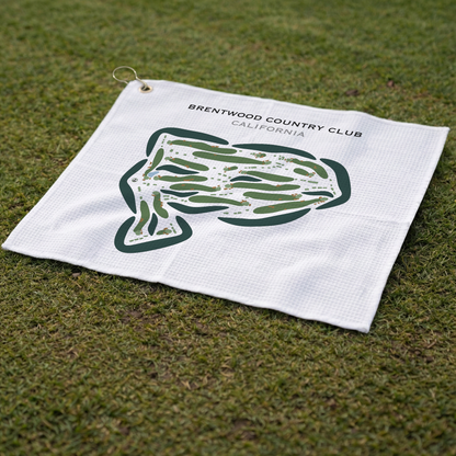 Brentwood Country Club, California - Printed Golf Course
