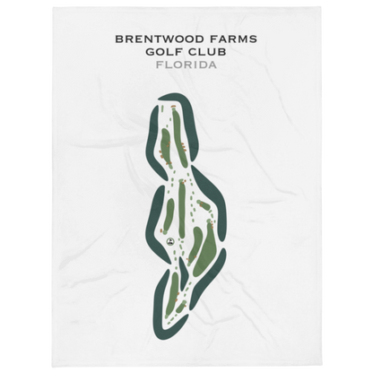 Brentwood Farms Golf Club, Florida - Printed Golf Courses