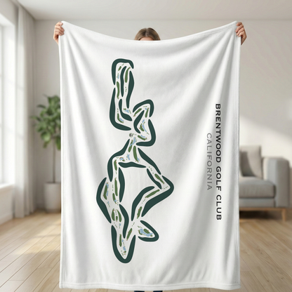 Brentwood Golf Club, California - Printed Golf Courses