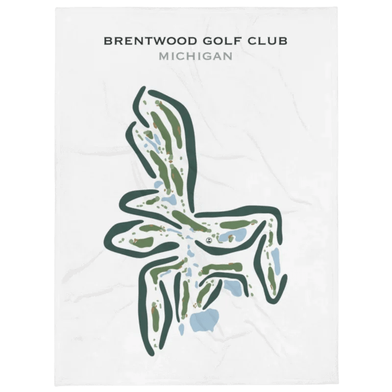Brentwood Golf Club, Michigan - Printed Golf Courses