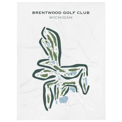 Brentwood Golf Club, Michigan - Printed Golf Courses