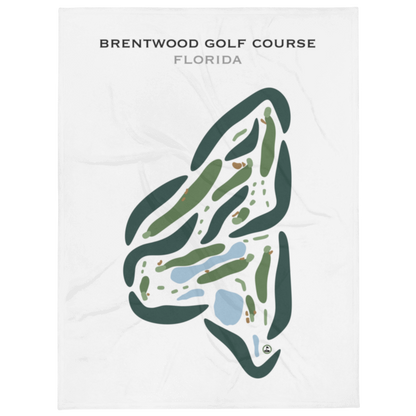 Brentwood Golf Course, Florida - Printed Golf Courses