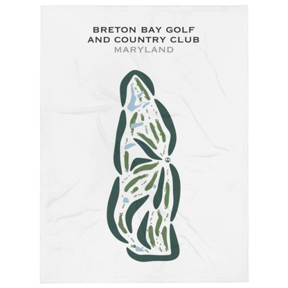 Breton Bay Golf & Country Club, Maryland - Printed Golf Courses