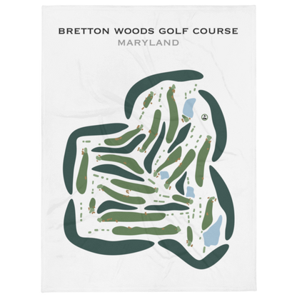 Bretton Woods Golf Course, Maryland - Printed Golf Courses