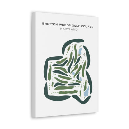 Bretton Woods Golf Course, Maryland - Printed Golf Courses