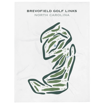 Brevofield Golf Links, North Carolina - Printed Golf Courses