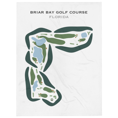 Briar Bay Golf Course, Florida - Printed Golf Courses