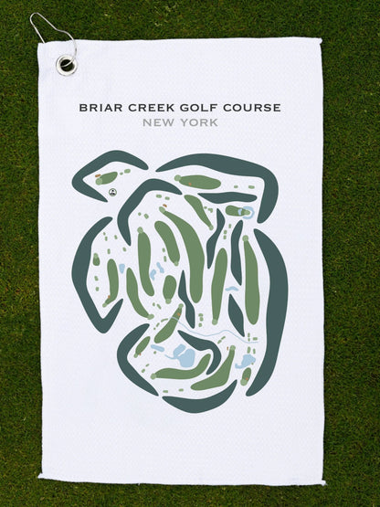 Briar Creek Golf Course, New York - Printed Golf Courses