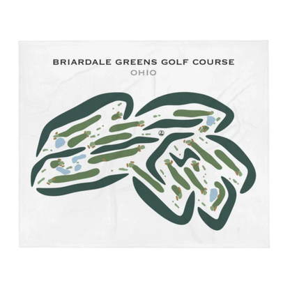Briardale Greens Golf Course, Ohio - Printed Golf Courses