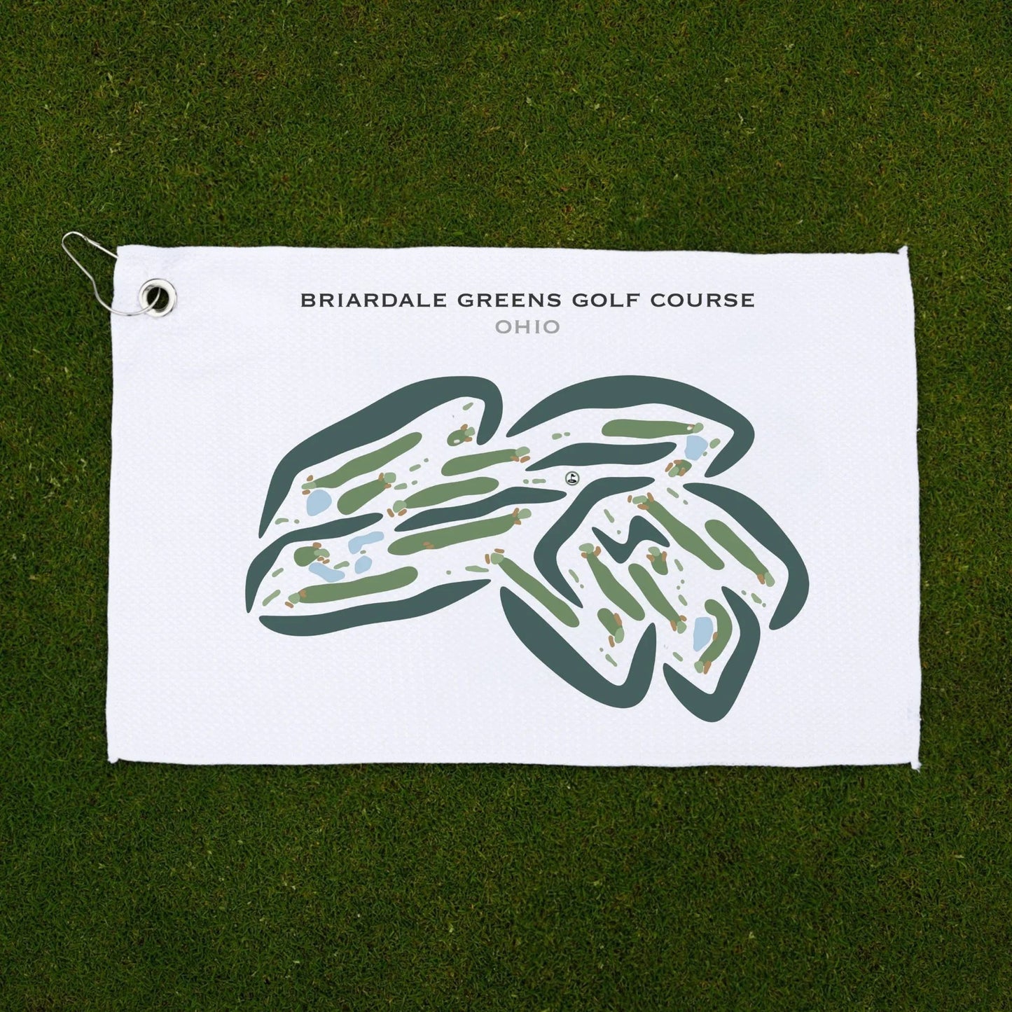 Briardale Greens Golf Course, Ohio - Printed Golf Courses