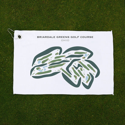 Briardale Greens Golf Course, Ohio - Printed Golf Courses