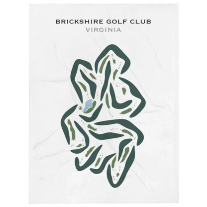 Brickshire Golf Club, Virginia - Printed Golf Courses