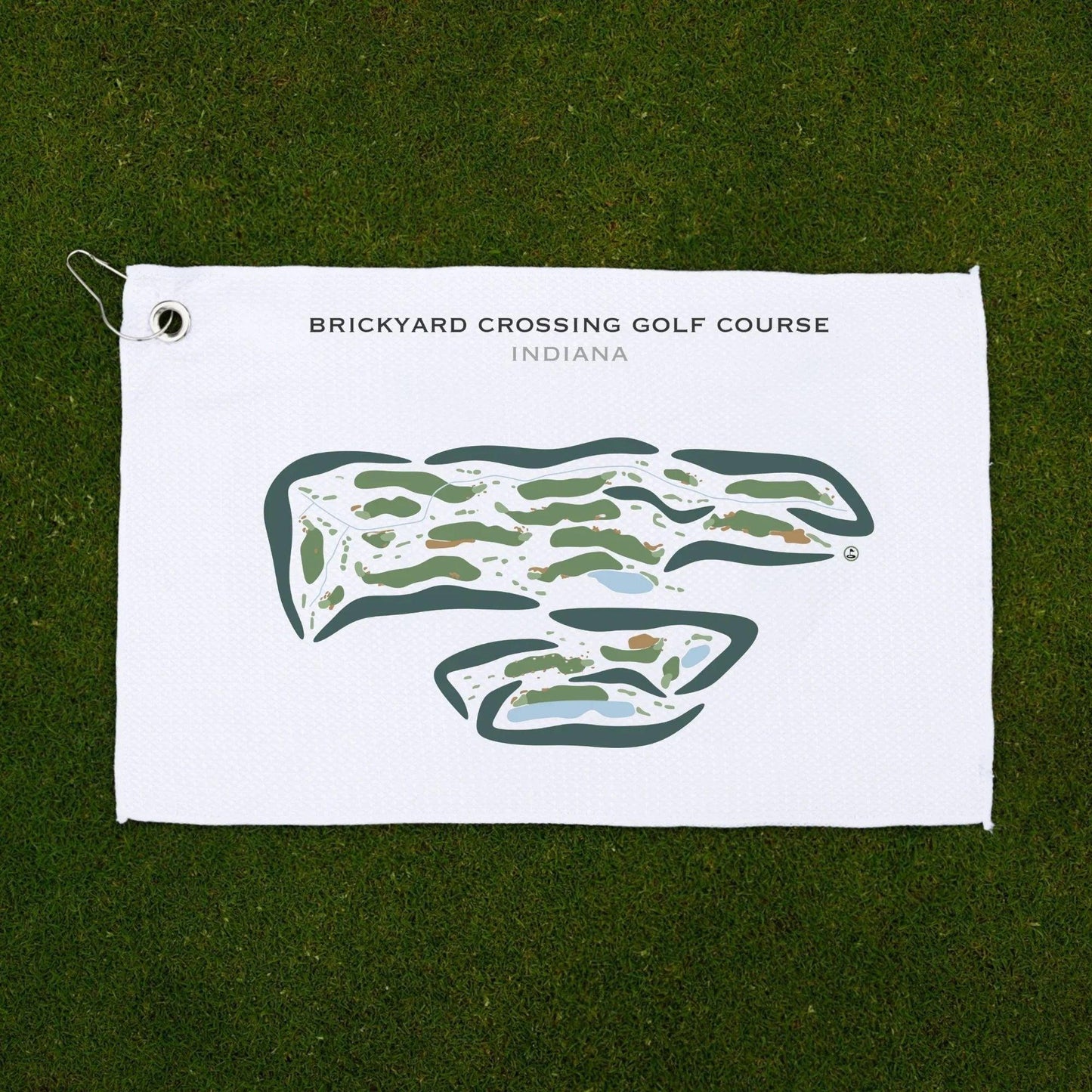 Brickyard Crossing, Indiana - Printed Golf Courses