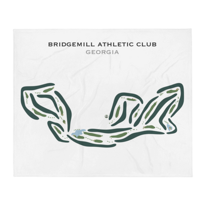 BridgeMill Athletic Club, Georgia - Printed Golf Courses