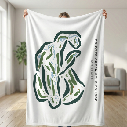 Bridger Creek Golf Course, Montana - Printed Golf Courses
