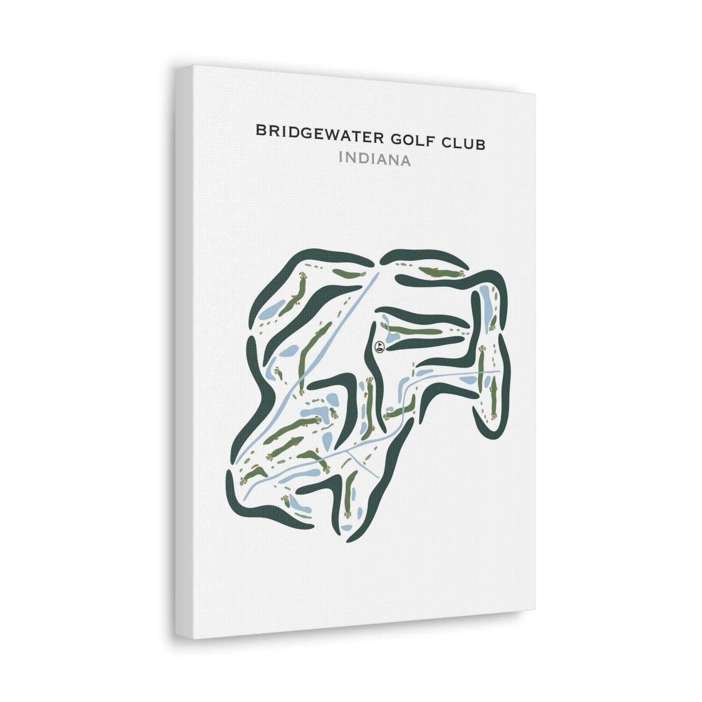 Bridgewater Club, Indiana - Printed Golf Courses