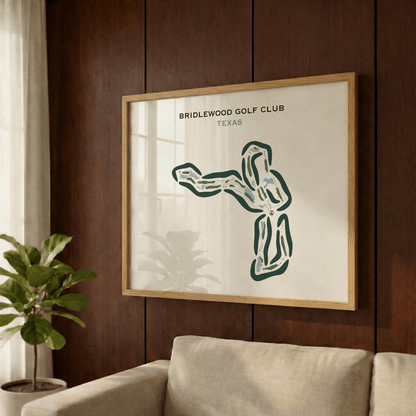 Bridlewood Golf Club, Texas - Printed Golf Courses