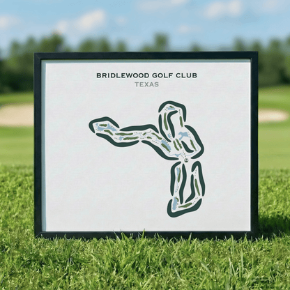 Bridlewood Golf Club, Texas - Printed Golf Courses