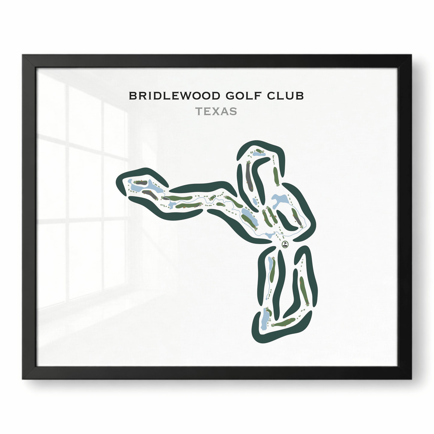 Bridlewood Golf Club, Texas - Printed Golf Courses