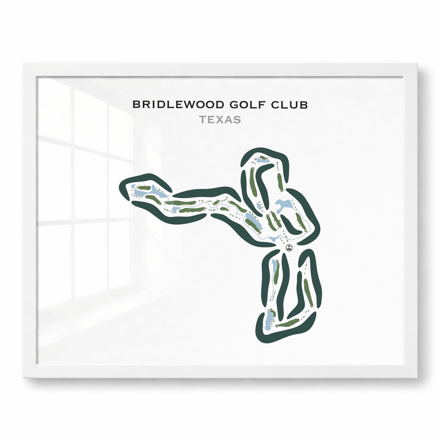 Bridlewood Golf Club, Texas - Printed Golf Courses