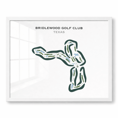 Bridlewood Golf Club, Texas - Printed Golf Courses