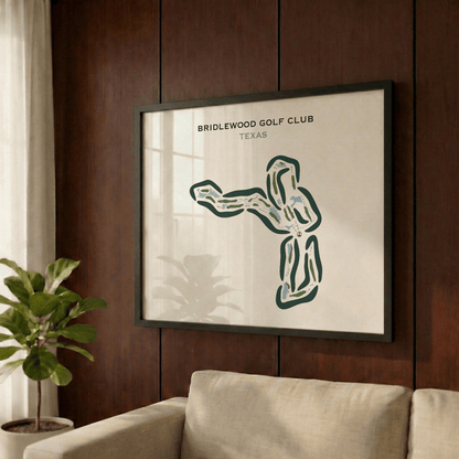 Bridlewood Golf Club, Texas - Printed Golf Courses