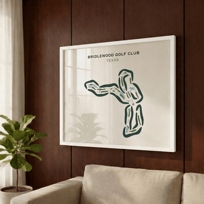 Bridlewood Golf Club, Texas - Printed Golf Courses