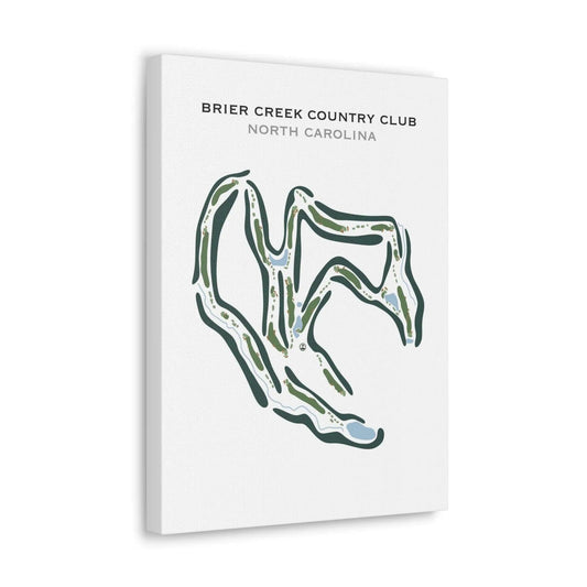 Brier Creek Country Club, North Carolina - Printed Golf Course