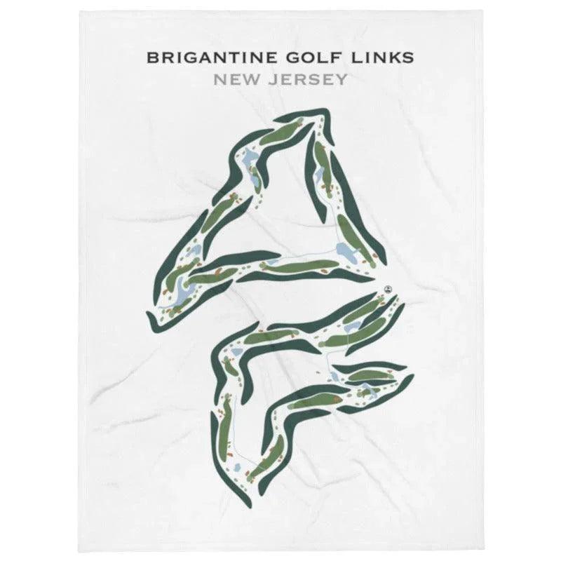 Brigantine Golf Links, New Jersey - Printed Golf Courses