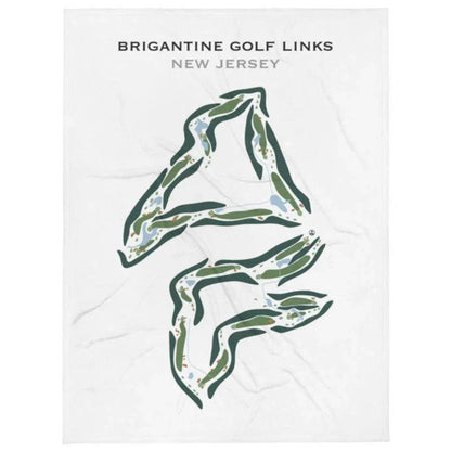Brigantine Golf Links, New Jersey - Printed Golf Courses