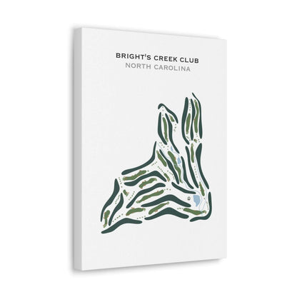Bright's Creek Club, North Carolina - Printed Golf Course