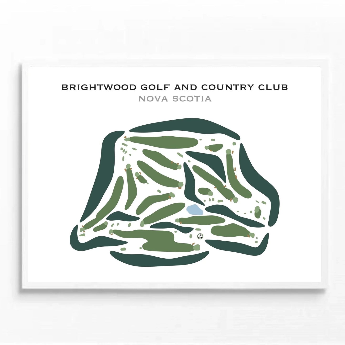 Brightwood Golf & Country Club, Canada - Printed Golf Courses