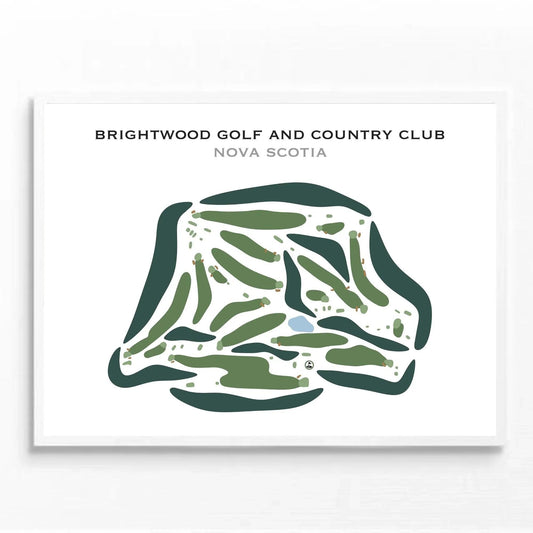 Brightwood Golf & Country Club, Canada - Printed Golf Courses