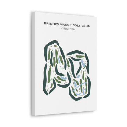 Bristow Manor Golf Club, Virginia - Printed Golf Courses