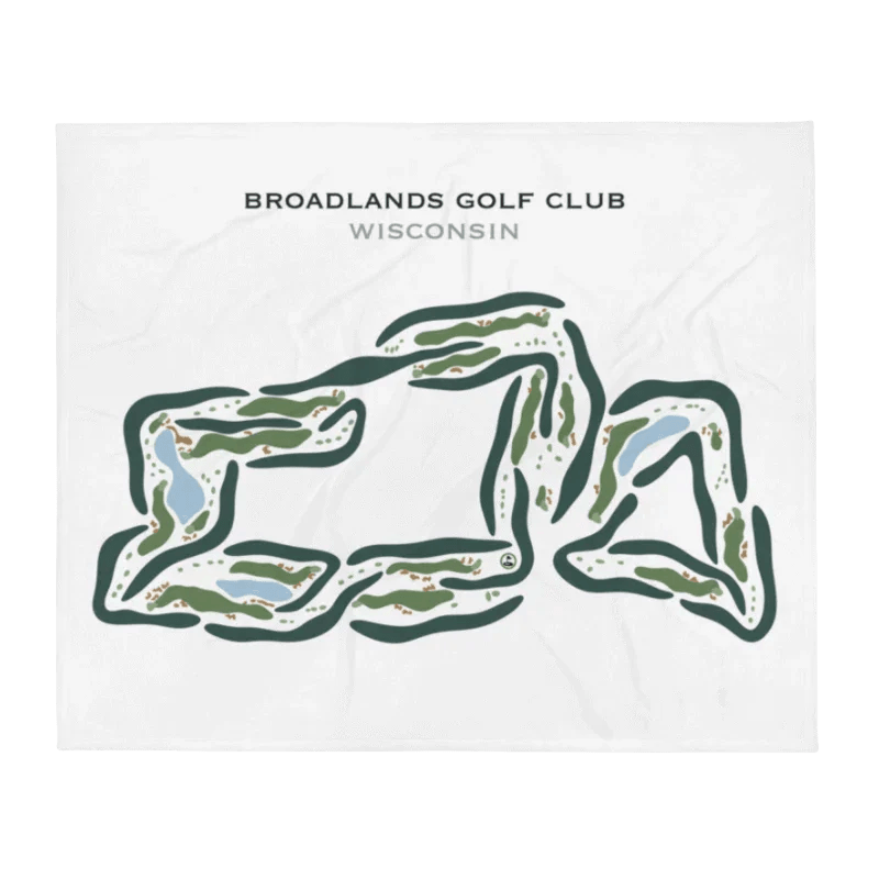 Broadlands Golf Club, Wisconsin - Printed Golf Courses