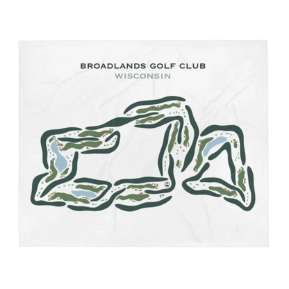 Broadlands Golf Club, Wisconsin - Printed Golf Courses