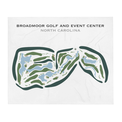 Broadmoor Golf and Event Center, North Carolina - Printed Golf Courses