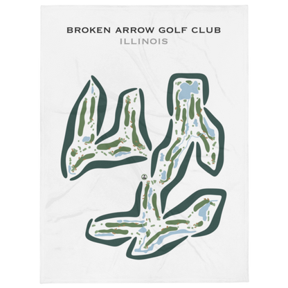 Broken Arrow Golf Club, Illinois - Printed Golf Courses