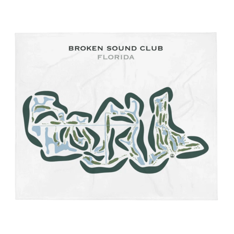 Broken Sound Club, Florida - Printed Golf Courses