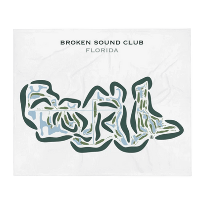 Broken Sound Club, Florida - Printed Golf Courses